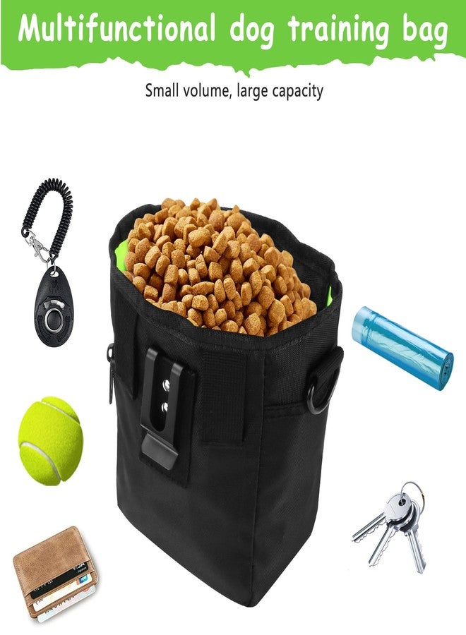 kissleaf Dog Treat Pouch with Magnetic Closure, Treat Pouches for Pet Training, Large Dog Treat Training Pouch and Dog Clicker, Dog Training Treat Pouch Built-in Poop Bag Dispenser, Hands-Free Snack - Image 2